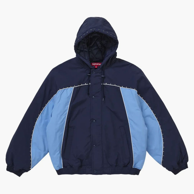 Navy stadio supremo con borchie