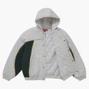 Supreme Studded Stadium Jacket White