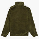 Supreme Studded Velour Track Jacket Olive
