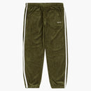 Supreme Studded Velour Track Pant Olive
