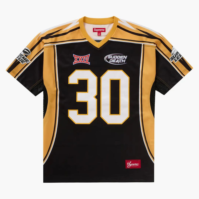 Supreme Sudden Death Football Jersey Black