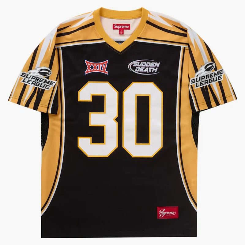 Supreme Sudden Death Football Jersey Black