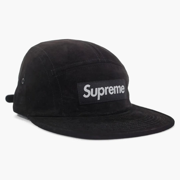 Supreme Suede Camp Cap (ss18) Black