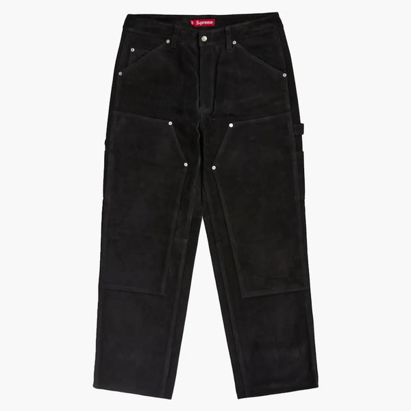 Supreme Suede Double Knee Painter Pant Black