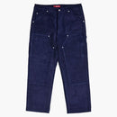Supreme Suede Double Knee Painter Pant Blue