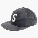 Supreme Suede S Logo 6 Panel Navy