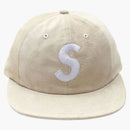 Supreme Suede S Logo 6 Panel Tan