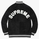 Högsta mocka varsity jacka svart