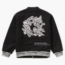 Supreme Support Unit Versity Jacket Black