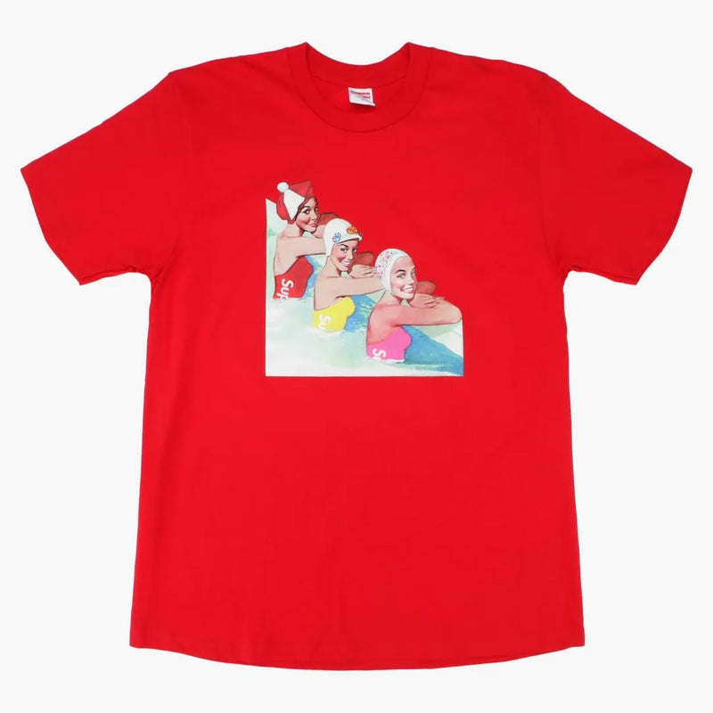Supreme swimmers tea red