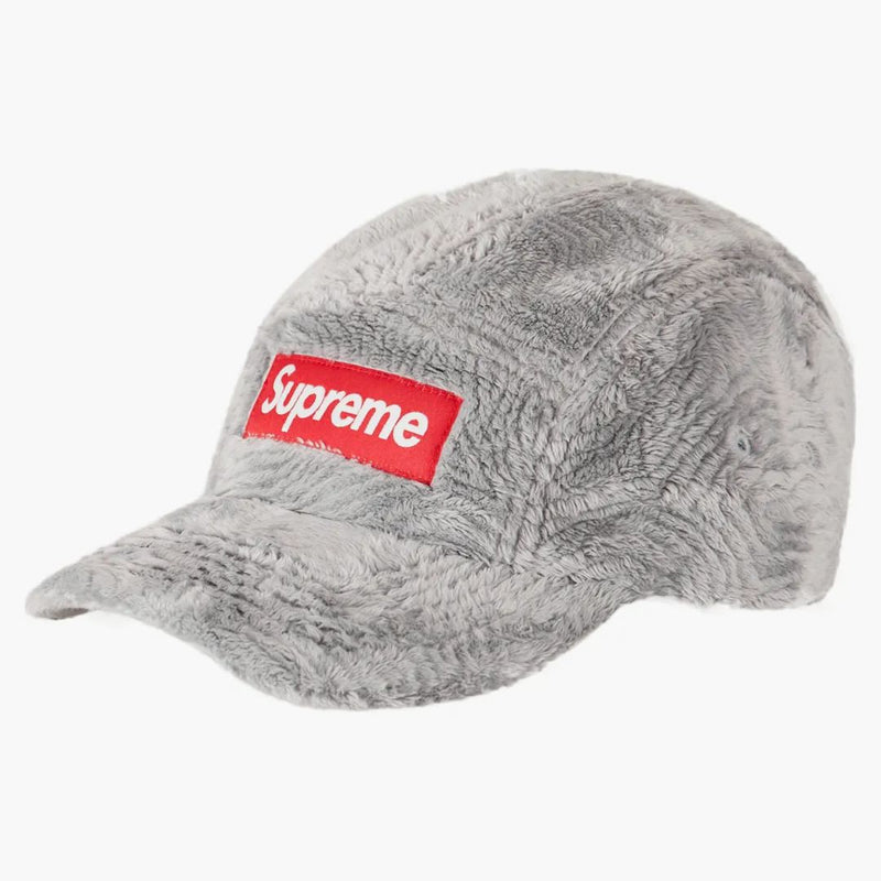 Supreme Swirl Fleece Camp Cap Grey
