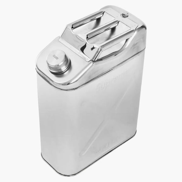 Supreme Swiss Link Stainless Steel 20l Water Can Silver