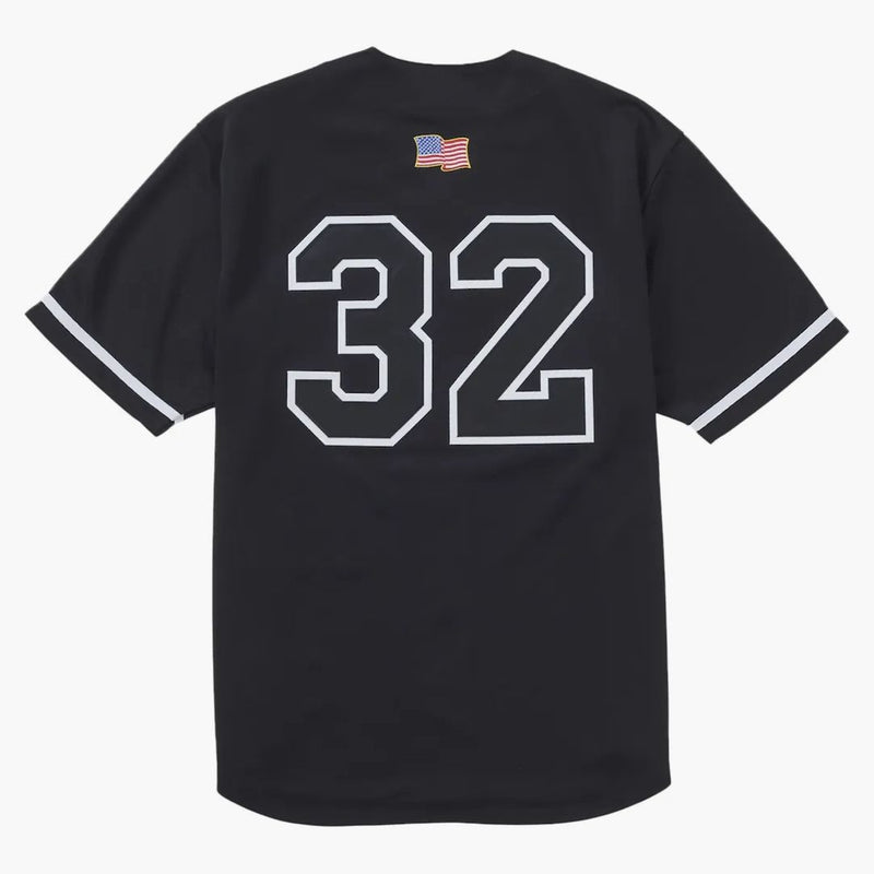 Supreme Swords Baseball Jersey Black