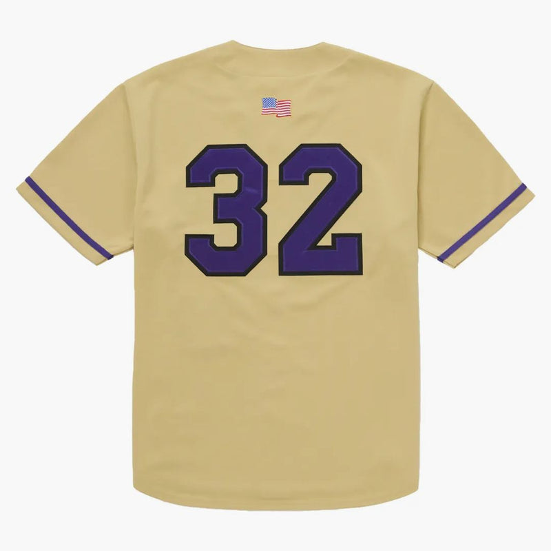 Supreme Swords Baseball Jersey Gold