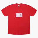Supreme Tv Tee Red