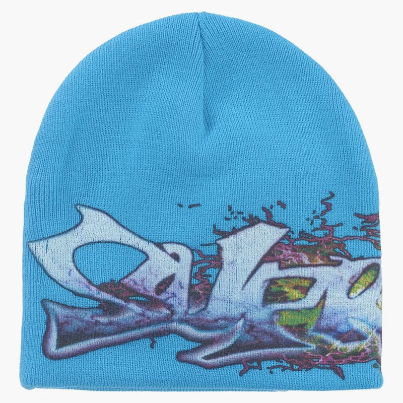 Supreme Tag Beanie (fw25) Blue