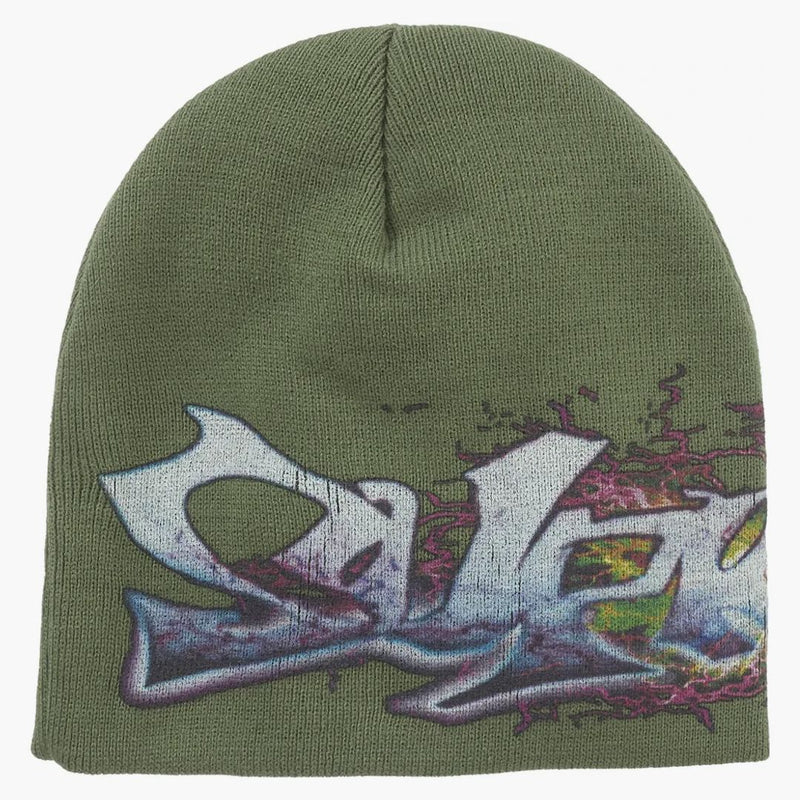 Supreme Tag Beanie (fw25) Green