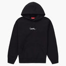 Supreme Tag Logo Felpa con cappuccio nero