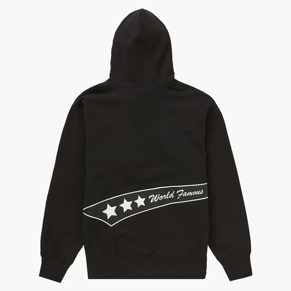 Supreme Tail Hooded Sweatshirt svart