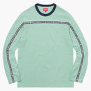 Supreme Tape Stripe L/S Pique Top Mint