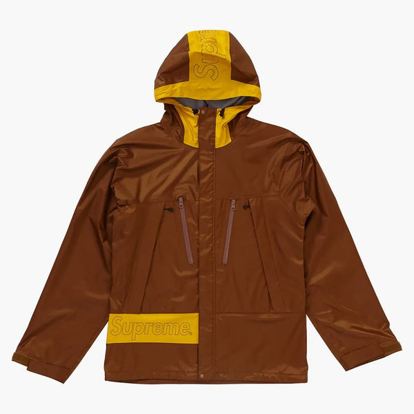 Nejvyšší napečená bunda (SS19) hnědá