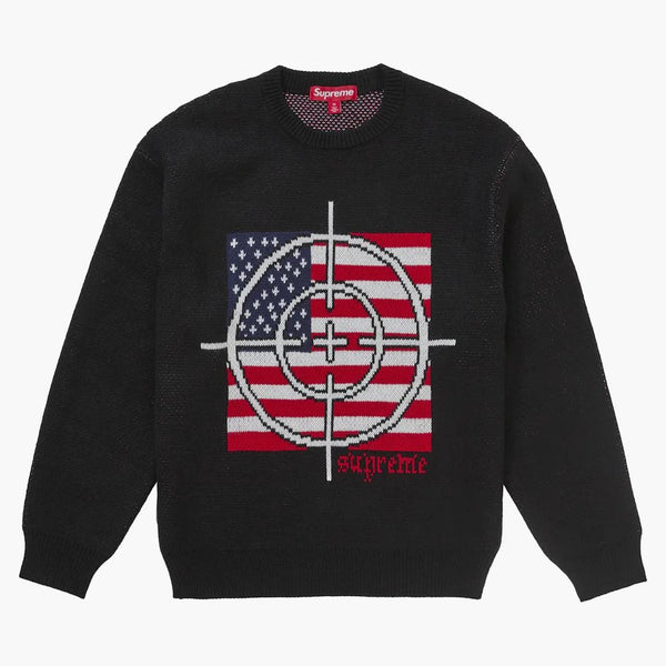 Supreme Target Sweater Black