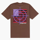 Supreme Target Tee Brown