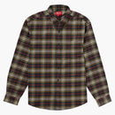 Supreme Tartan Flannel Shirt (fw20) Black
