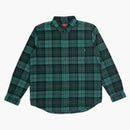 Supreme Tartan L/s Flannel Shirt Green