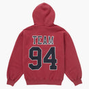 Supreme Team 94 Hooded Sweatshirt Red