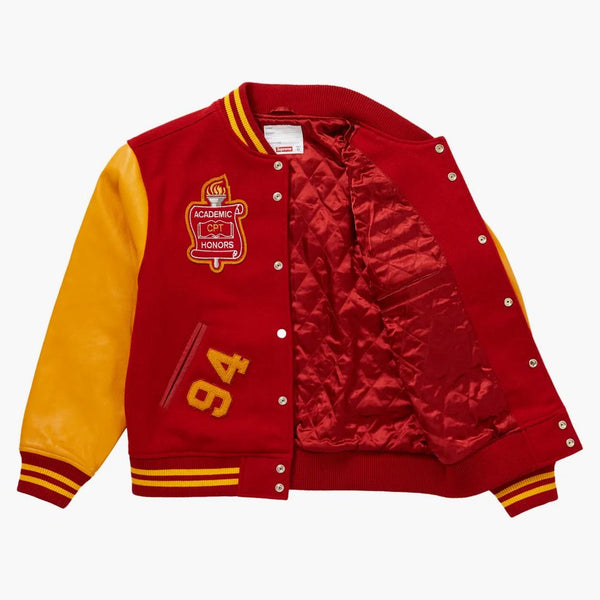 Nejvyšší tým varsity bunda červená