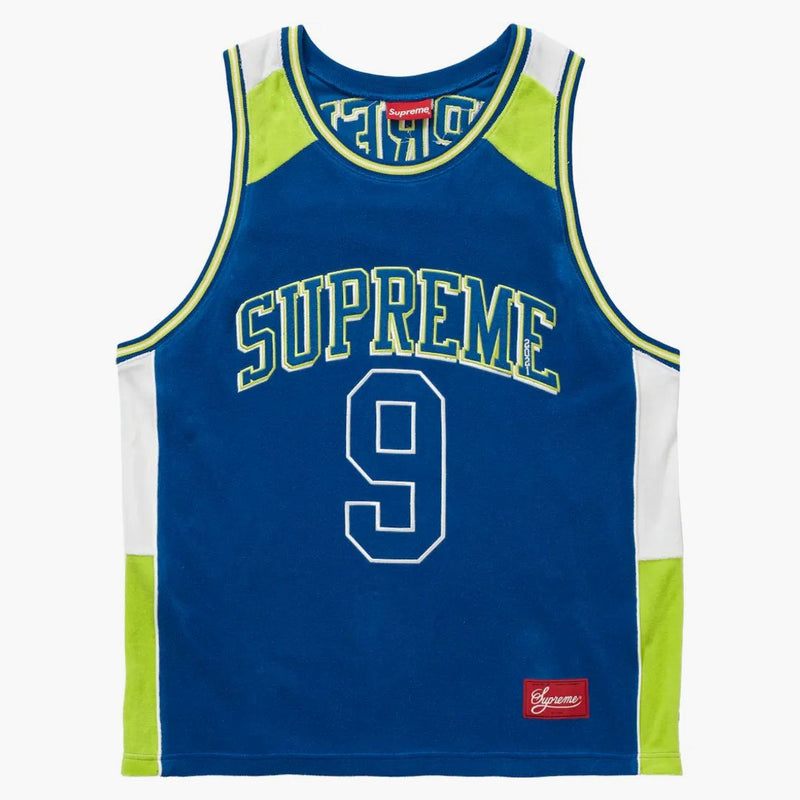 Supreme Terry Basketball Jersey Royal