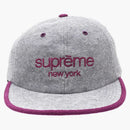 Supreme Terry Classic Logo 6 Panel Grey