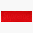 Supreme Terry Logo Hand Tewel Red