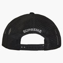 Supreme Terry Mesh Back 5 Panel Black
