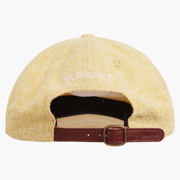 Logo Supreme Terry S 6-Panel Yellow