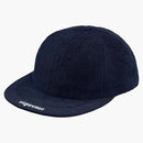 Supreme Terry Visor Logo 6-panel Navy