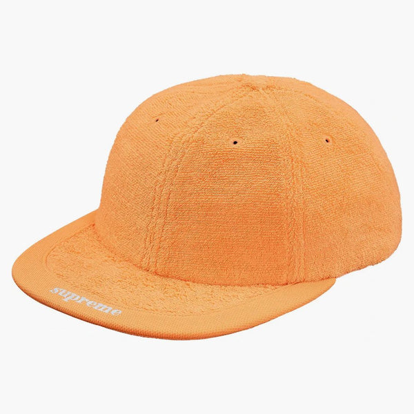 Supreme Terry Visor Logo 6-panel Peach