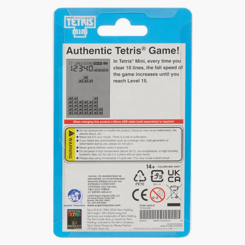 Supreme Tetris Mini Red