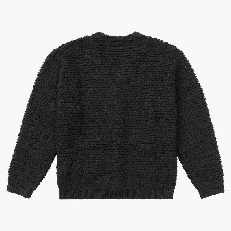 Supreme Textured Knicked Cardigan Black
