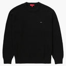 Supreme Textured Small Box Sweater Black