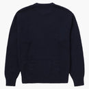 Supreme Textured Small Box Sweater Navy
