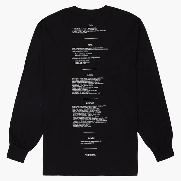 Supreme the Crow L/S Tea Nero