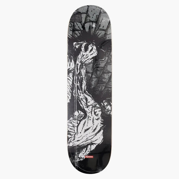 Supremo il mazzo di skateboard corvo schiacciato
