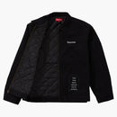 Supreme el cuervo de la chaqueta de trabajo negra