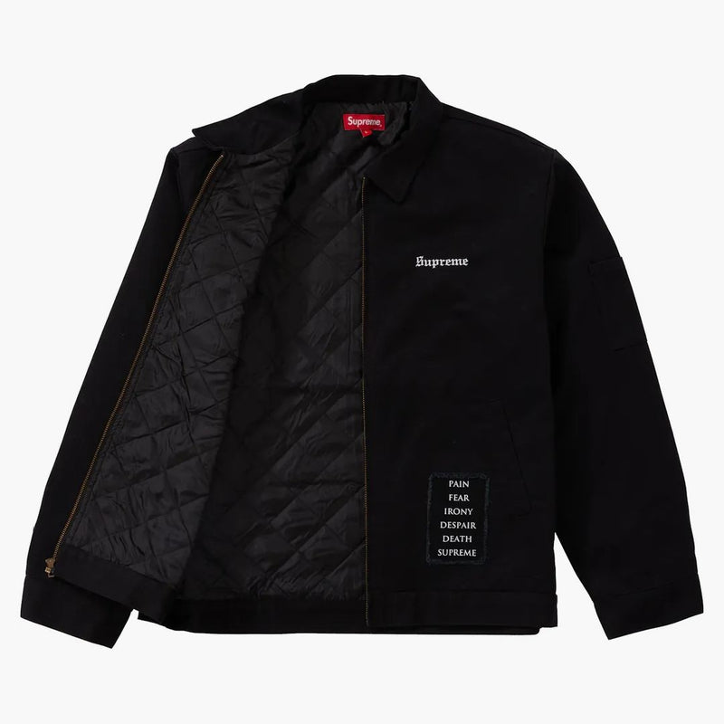 Supreme The Crow Work Jacket Black