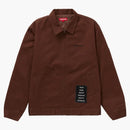 Supreme The Crow Work Jacket Brown