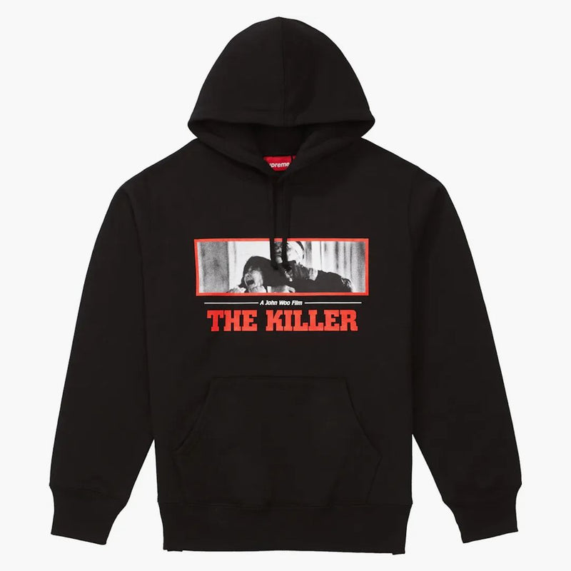 Supremo la felpa con cappuccio killer nero