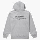 Supreme the Killer Hooded Sweatshirt Heather Gray