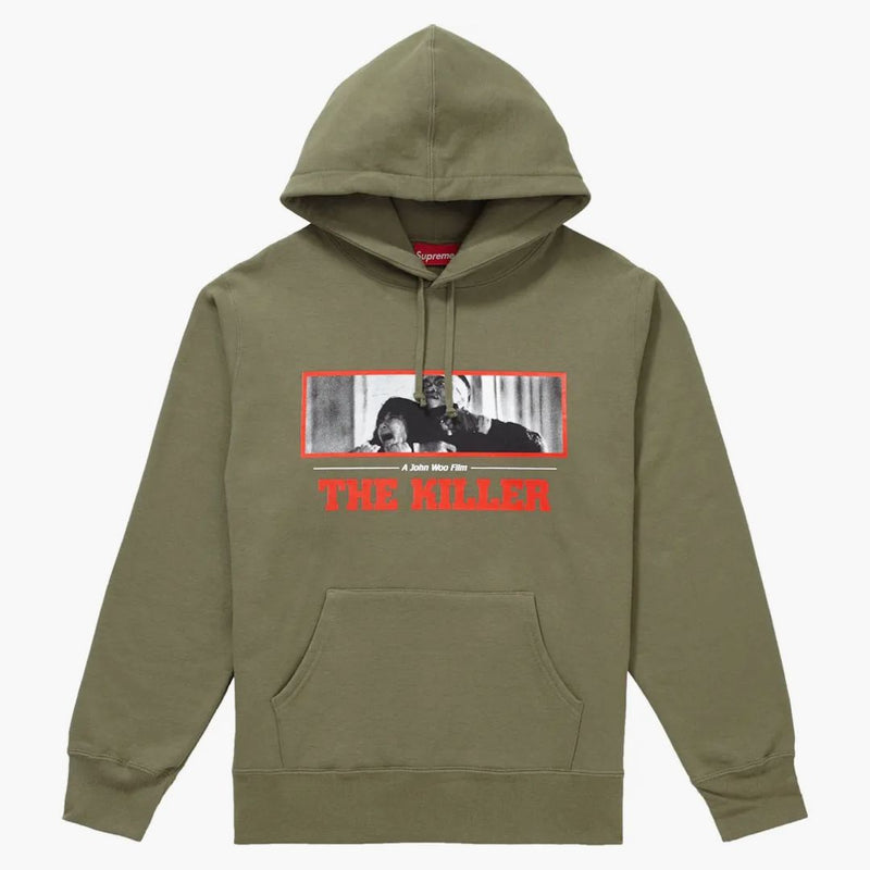 Supreme the Killer Hooded Sweatshirt Light Olive
